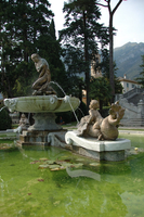 fontaine dans le Parco Mayer